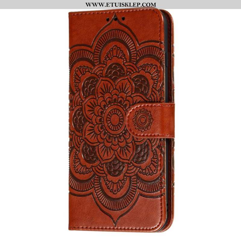 Etui Folio do Samsung Galaxy S22 5G Pełna Mandala